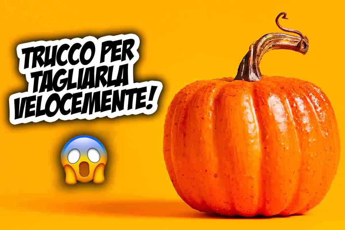 tagliare zucca trucco